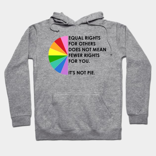 Equal Rights For All! Hoodie by Discotish